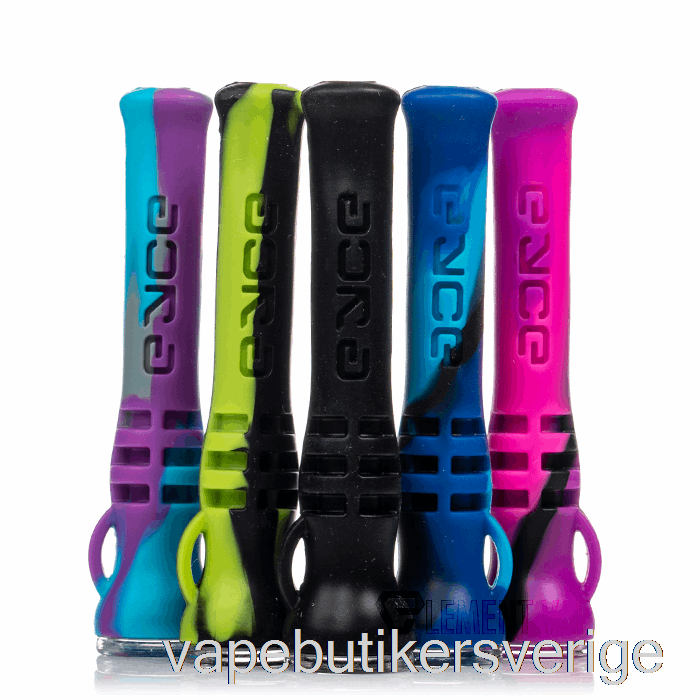 Vape Sverige Eyce Shorty Silikon Chillum Deepblu (svart / Blå)
